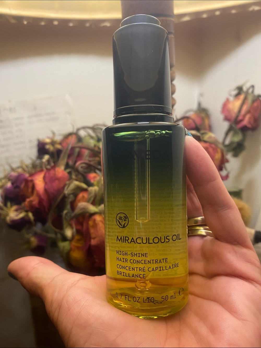 Aveda Miraculous Oil High-Shine Hair Concentrate —